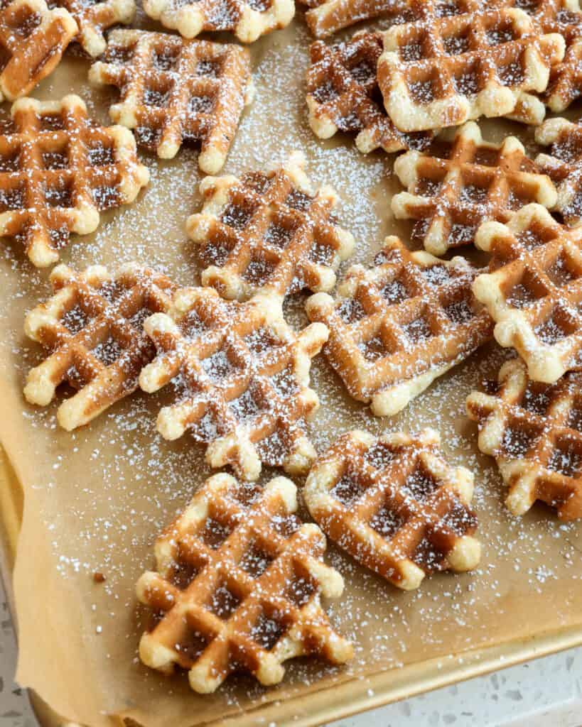 Waffle Cookies