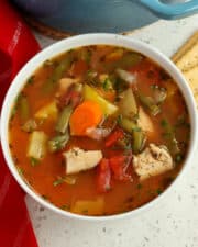 Chicken Vegetable Soup - Small Town Woman