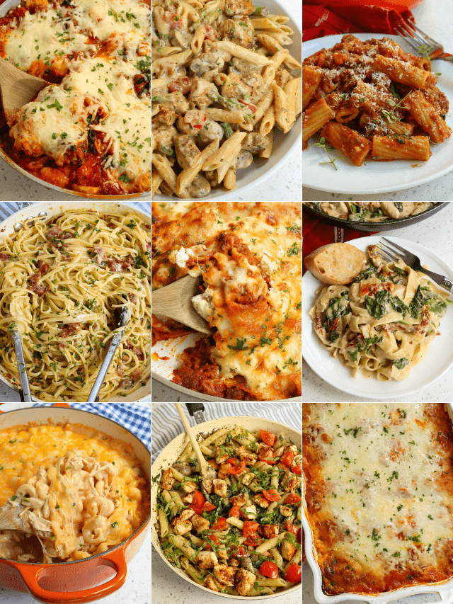 The Best Pasta Recipes for A Comforting Dinner - Small Town Woman