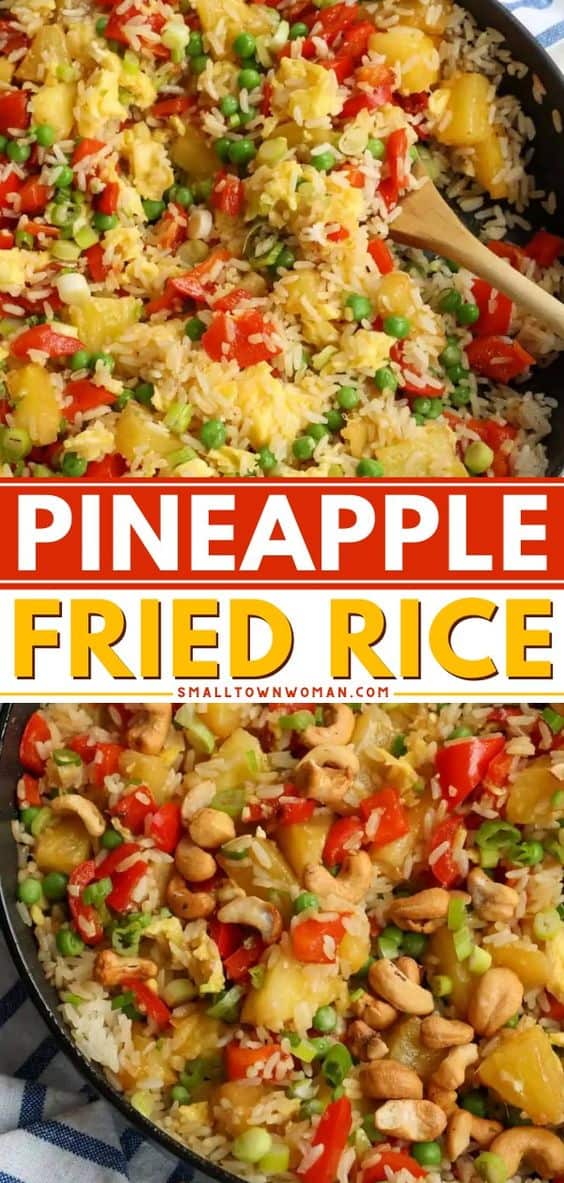 Thai Pineapple Fried Rice | Small Town Woman