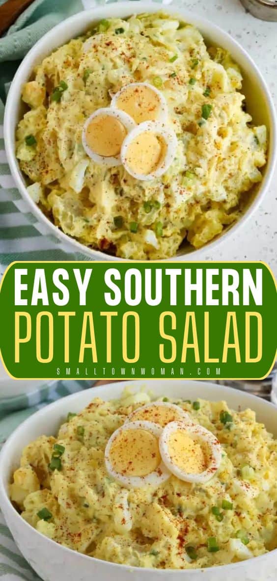 Classic Southern Potato Salad Small Town Woman 3929