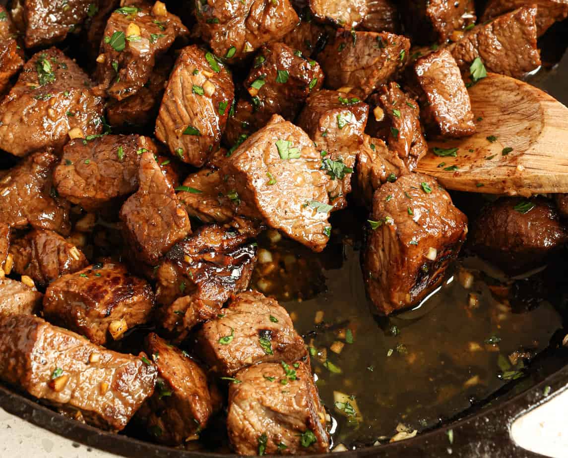 Garlic Butter Steak Bites