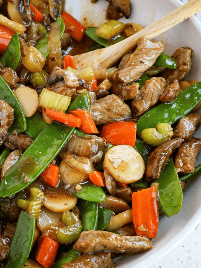 Beef Chop Suey - Small Town Woman