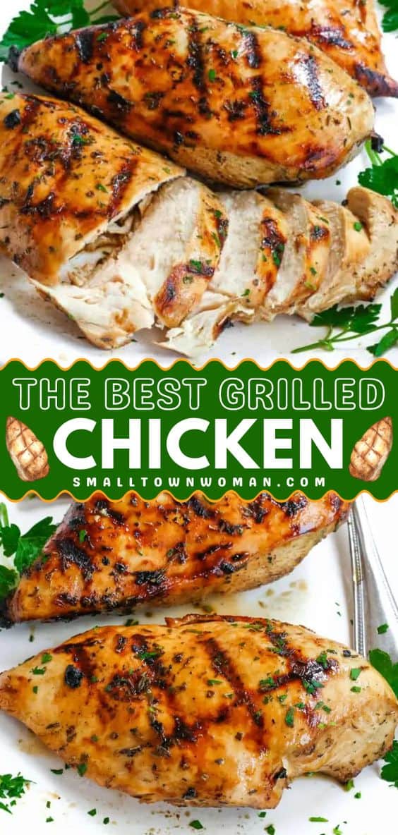 Grilled Chicken Breast (Juicy)