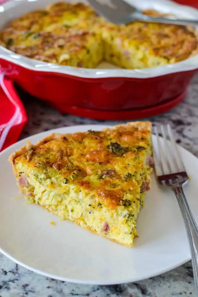 Ham and Cheese Quiche