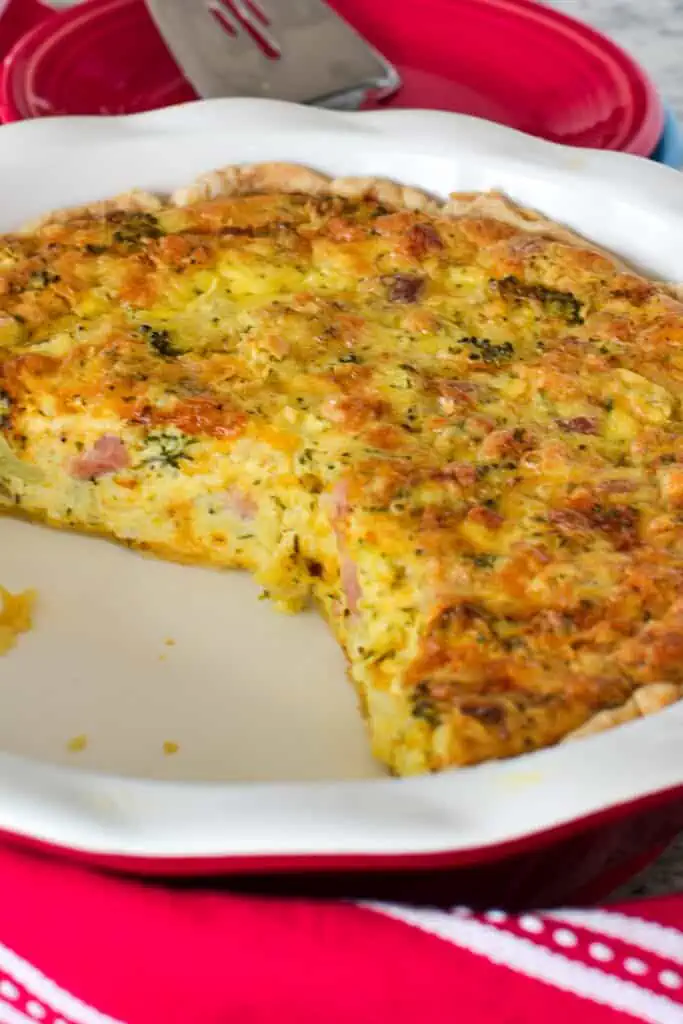 Ham and Cheese Quiche