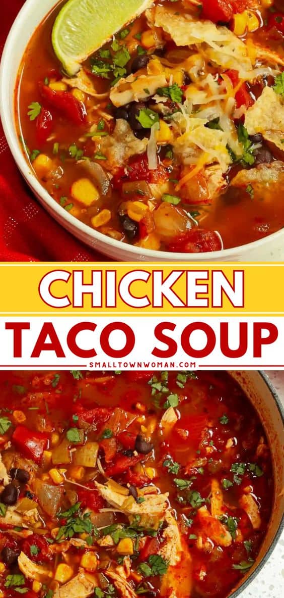 Easy Chicken Taco Soup