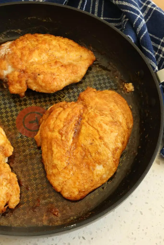 Pan Fried Chicken Breast –