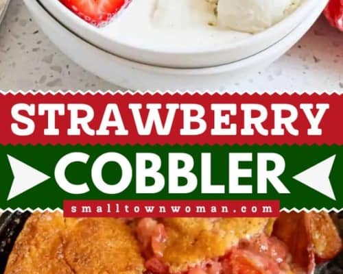 Strawberry Cobbler