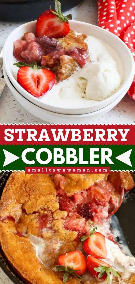 Strawberry Cobbler Recipe