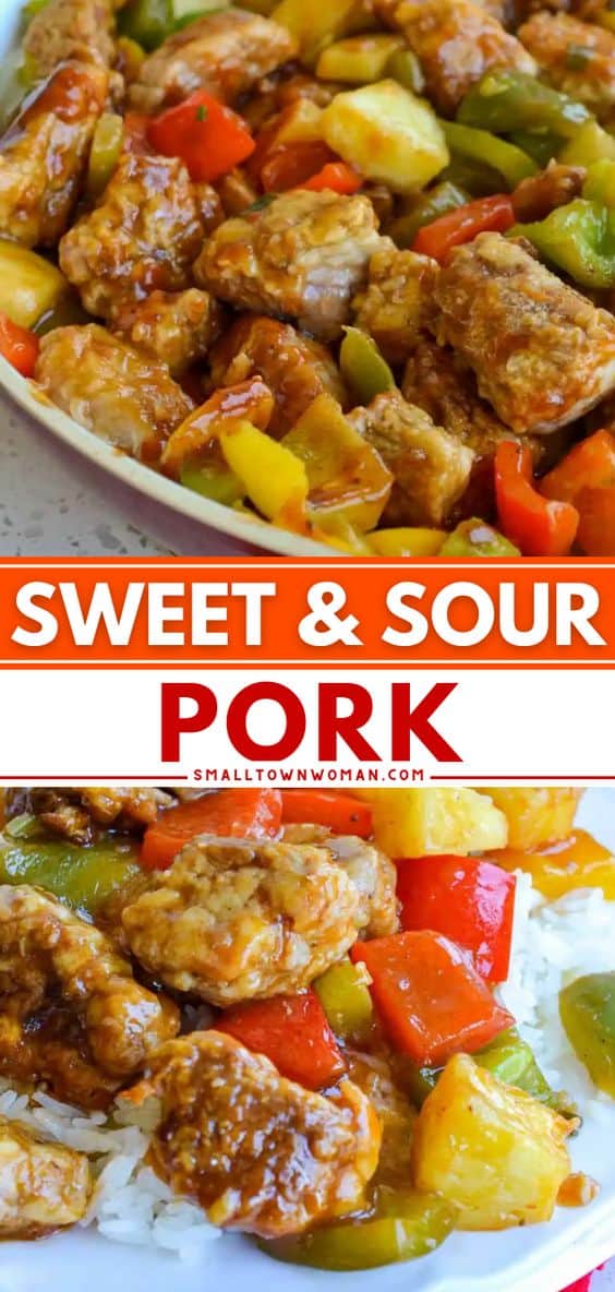 Sweet and Sour Pork Recipe | Small Town Woman