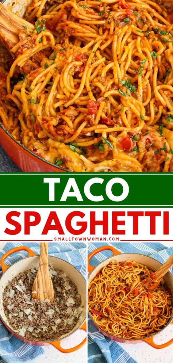Taco Spaghetti - Small Town Woman