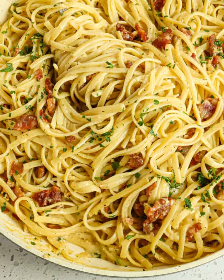 Pasta Carbonara - Small Town Woman