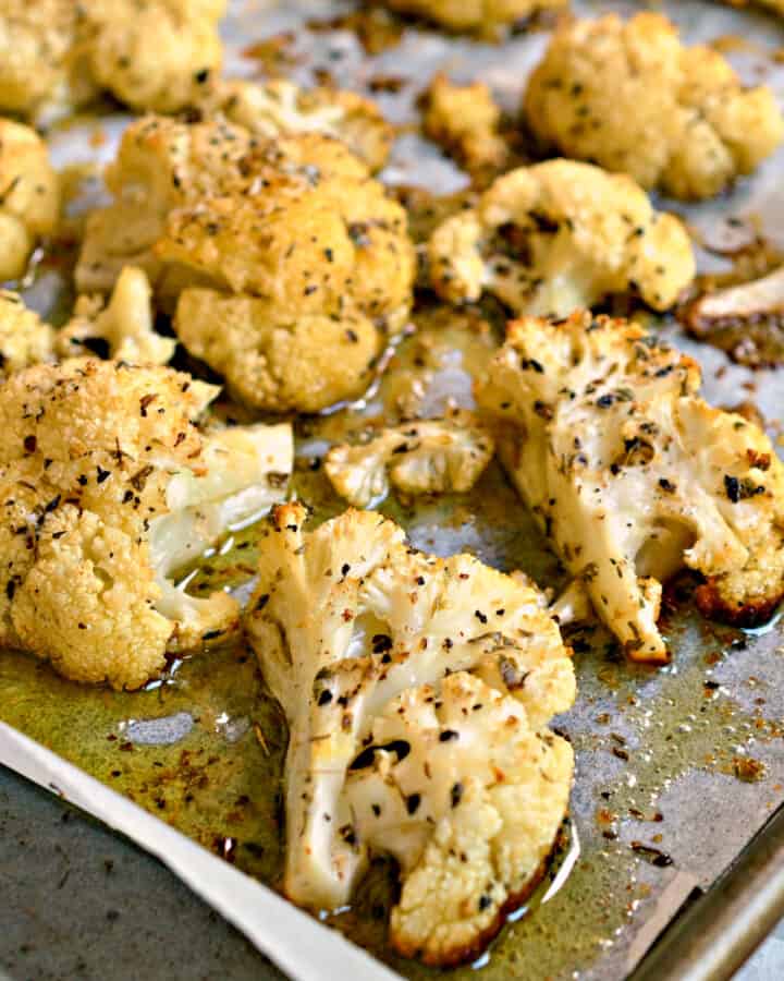 Easy Roasted Cauliflower Recipe | Small Town Woman