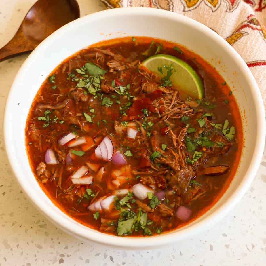 Beef Birria and Birria Tacos