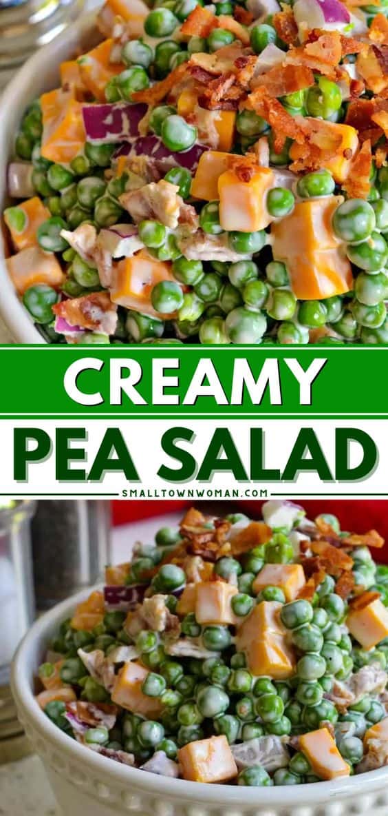 Creamy Pea Salad Recipe