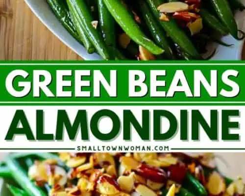 Green Beans Almondine Small Town Woman