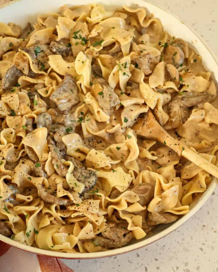 Beef Stroganoff