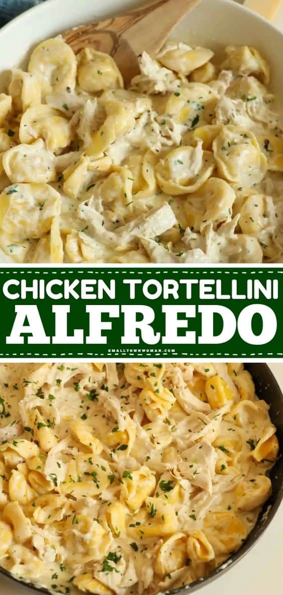 Chicken Tortellini Alfredo