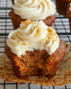 Carrot Cake Cupcakes