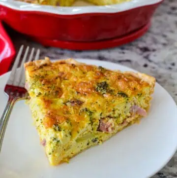 Ham and Cheese Quiche