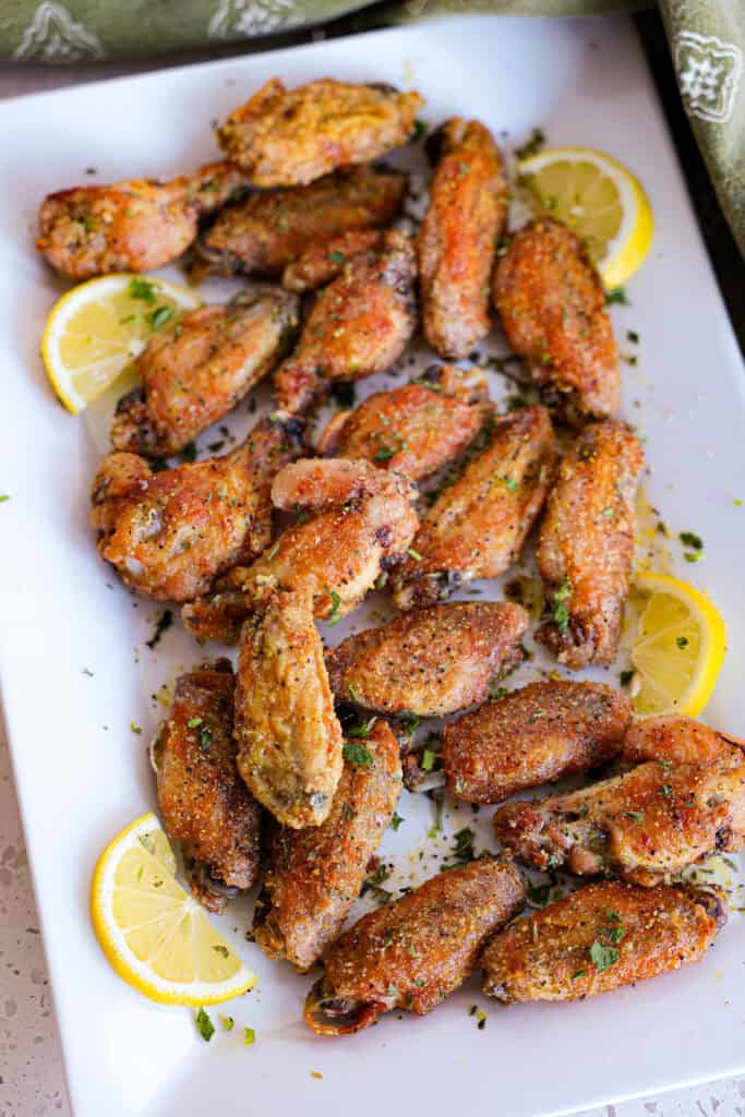 Lemon Pepper Chicken Wings