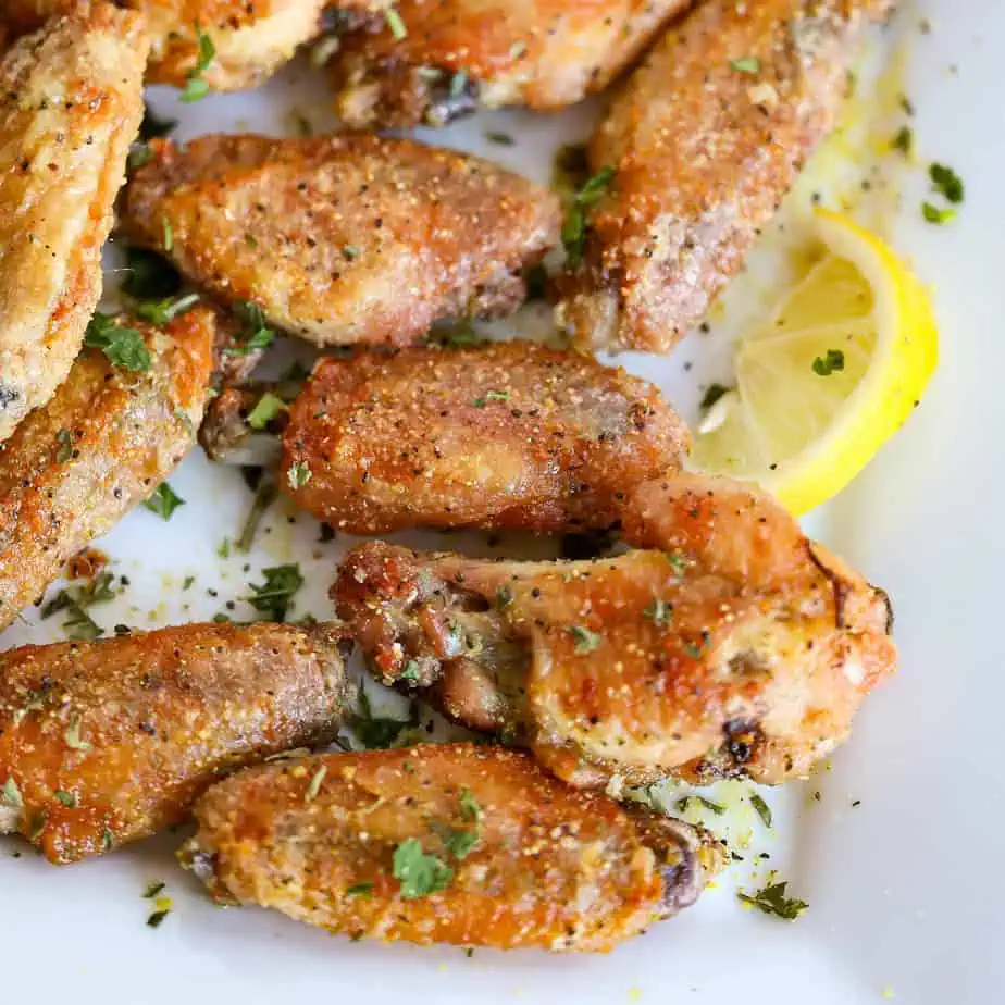 Lemon Pepper Chicken Wings