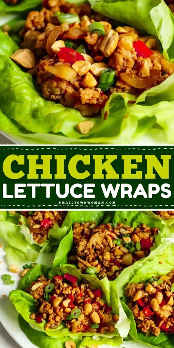 Asian Chicken Lettuce Wraps (Tastier than PF Changs)