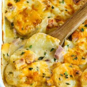 Scalloped Potatoes and Ham