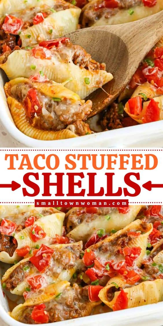 Taco Stuffed Shells Recipe