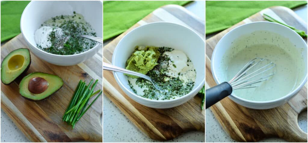 How to make avocado ranch dressing