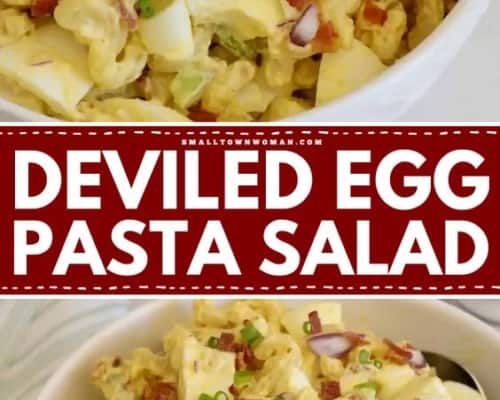 Deviled Egg Pasta Salad