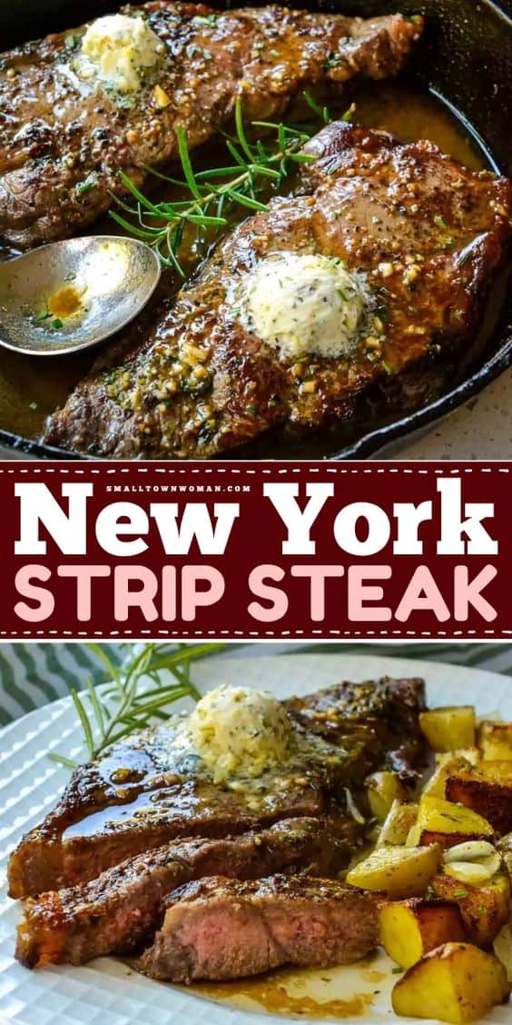 New York Strip Steak - Small Town Woman