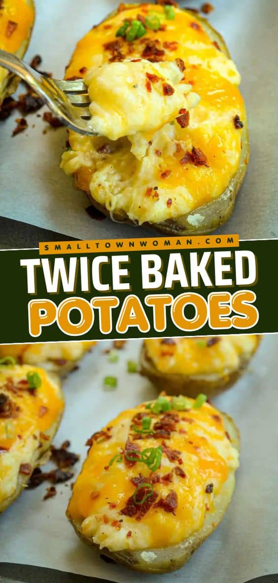 Twice Baked Potatoes Recipe