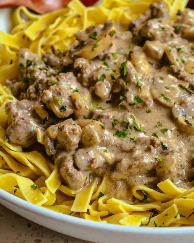 Ground Beef Stroganoff Recipe