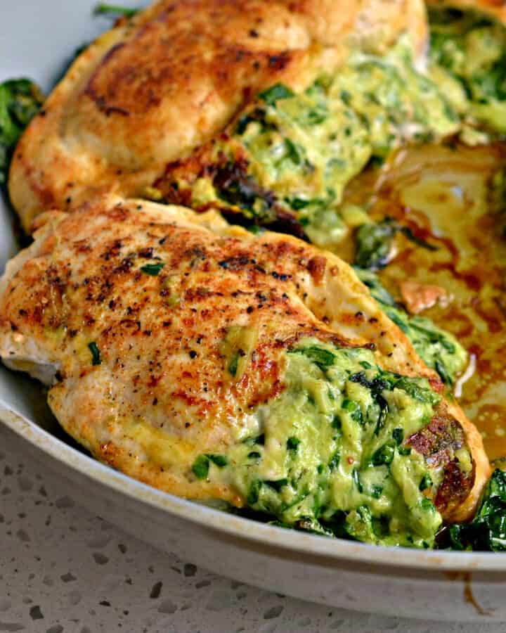 Spinach Stuffed Chicken Breasts (Elegant Yet Easy)