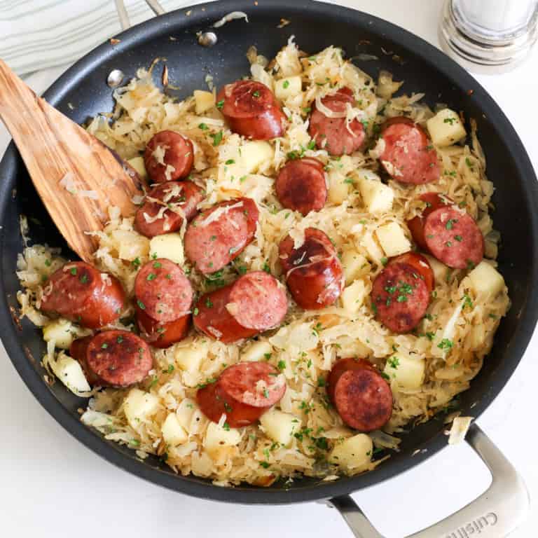 Easy Kielbasa And Sauerkraut