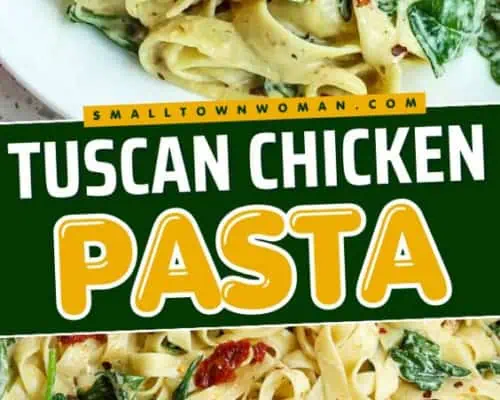 Tuscan Chicken Pasta