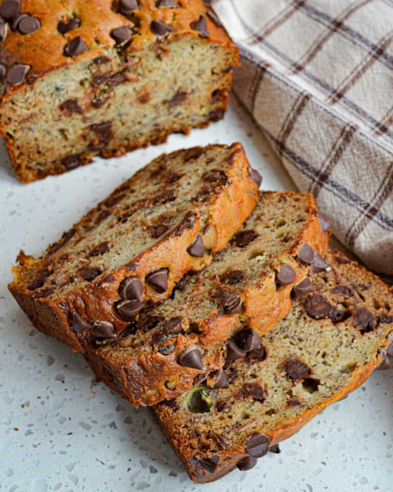 Moist and Easy Chocolate Chip Banana Bread