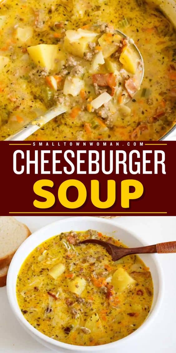 Cheeseburger Soup Recipe