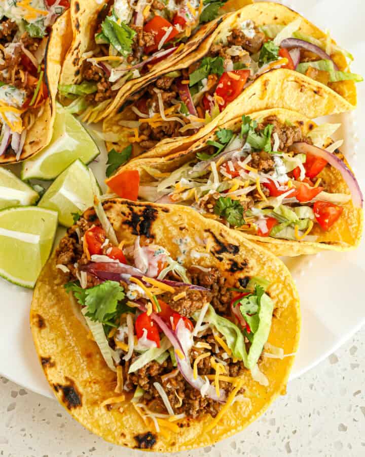 Easy Ground Beef Tacos