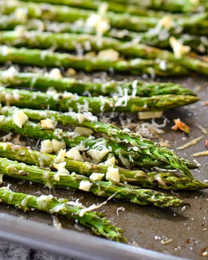 Oven Roasted Asparagus (with Parmesan)