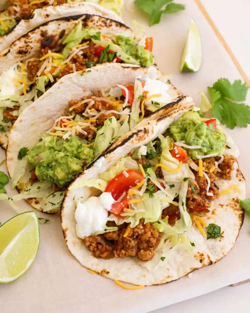 Ground Turkey Tacos Recipe (So Flavorful)