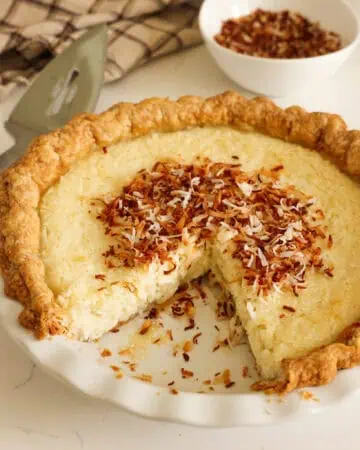 Coconut Custard Pie