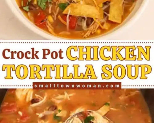 Crock Pot Chicken Tortilla Soup