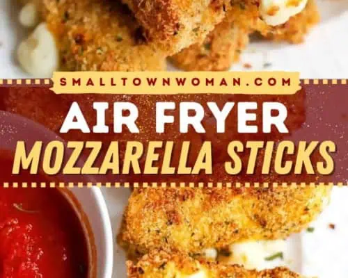 Air Fryer Mozzarealla Sticks