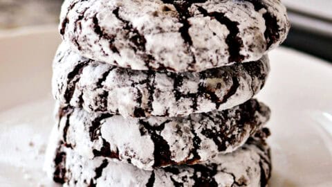 Chocolate Crinkle Cookies