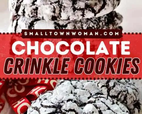 Chocolate Crinkle Cookies