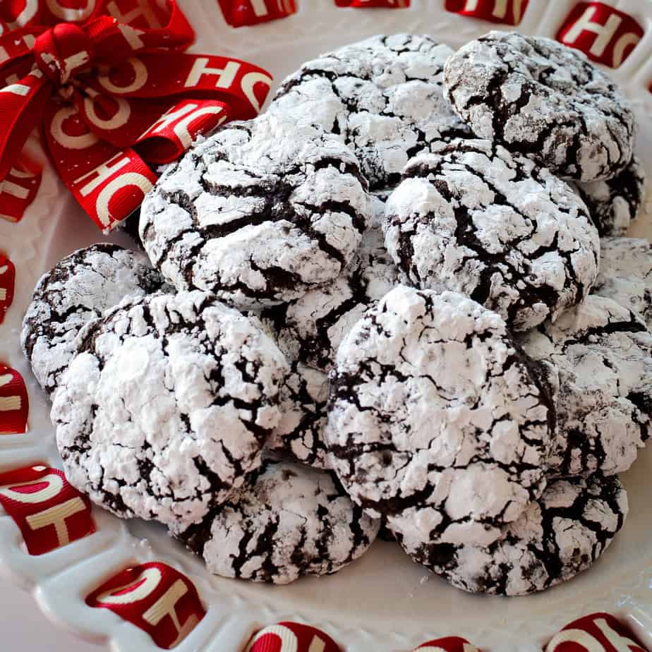 Chocolate Crinkle Cookies