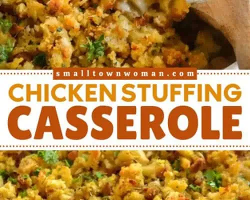 Chicken Stuffing Casserole